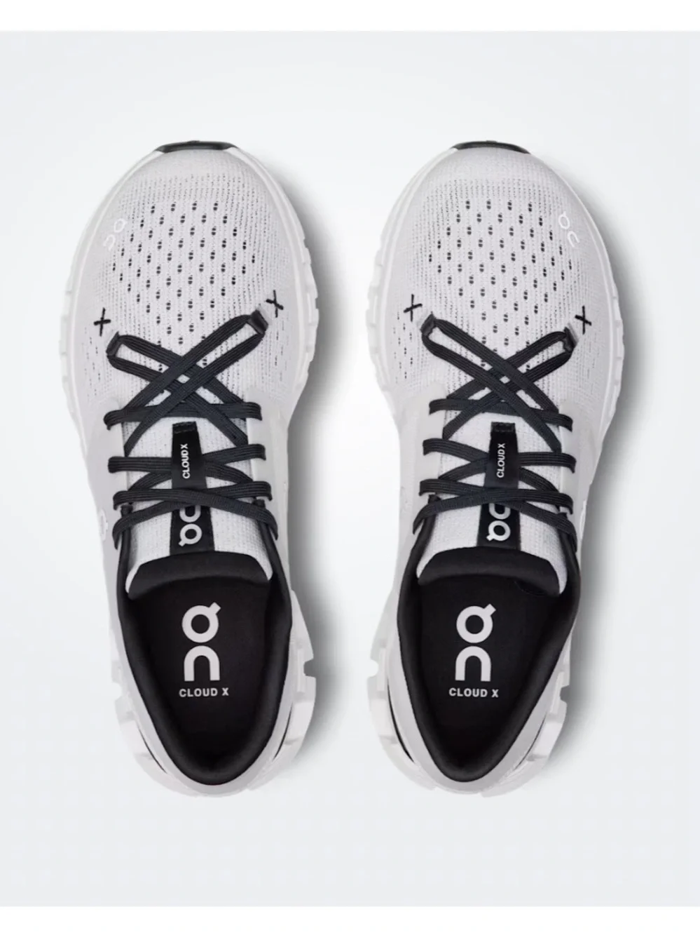 On Cloud X Women’s Size 5 White Mesh Running Athletic Sneaker